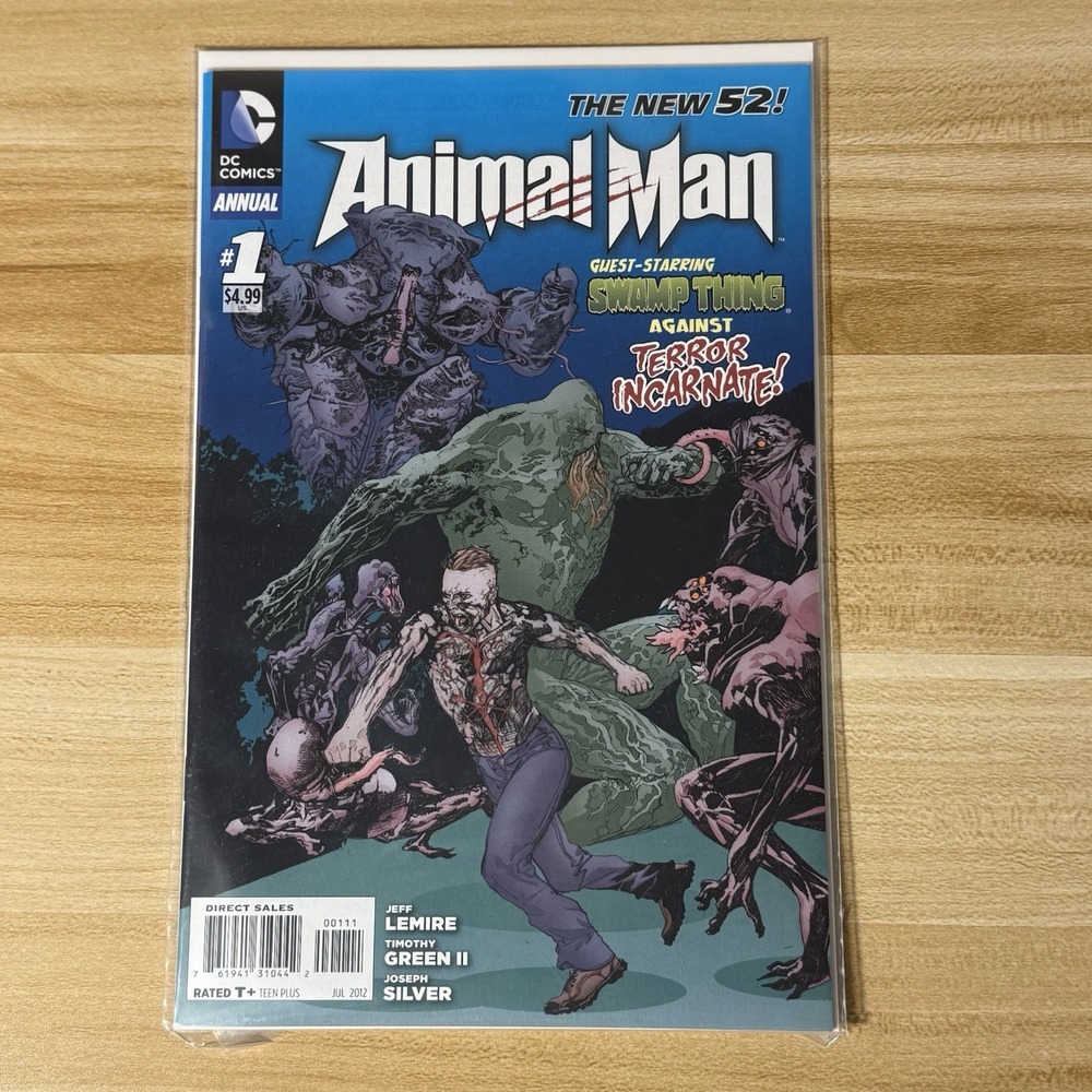 Animal Man #1 Annual DC Comics‎ The New 52